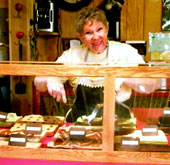 Homemade fudge, cinnamon rolls and strudels are among the delightsat Lewis Farm Market, Corn Maze & Petting Zoo in New Era, Michigan, north of Grand Rapids.