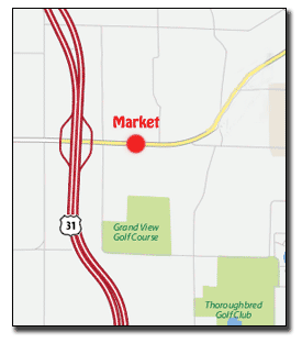 Lewis Farm Market, Corn Maze, & Petting Farm, New Era, Michigan, n of Grand Rapids